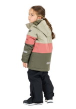 Zigzag Winter Ski Jacket Taylora W-PRO 15,000 (4-Way Stretch, waterproof, windproof) beige/pink children